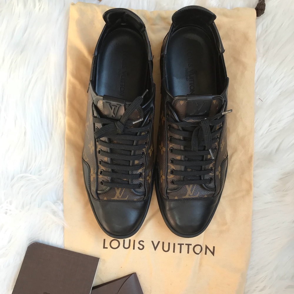 Louis Vuitton Men Slalom Monogram Canvas Sneakers